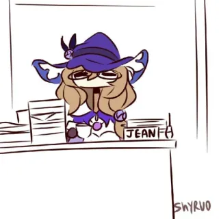 🐾 JEAN Anime, Desenho animado, Personagem, Engraçado, Desenho, Esboço telegram sticker