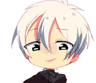 ☄ Anime, Chibi, Mignon, Manga, Art, Personnage, Dessin, Kawaii telegram sticker