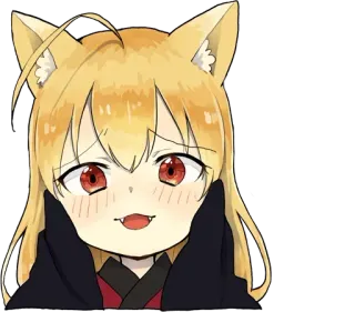 Little Fox Kitsunе telegram stickers