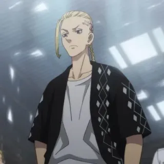 🍙 Ken Ryūgūji Tokyo Revengers Anime, Personaggio, Manga, Tokyo Revengers, Ken Ryūgūji, Draken telegram sticker