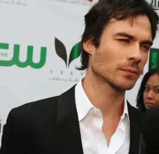 🥀 Ian Somerhalder actor, celebrity, man, portrait, event telegram sticker
