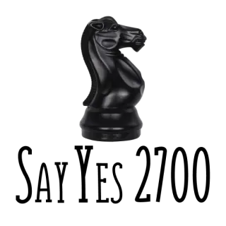 ✅ chess, knight, strategy, game piece telegram sticker