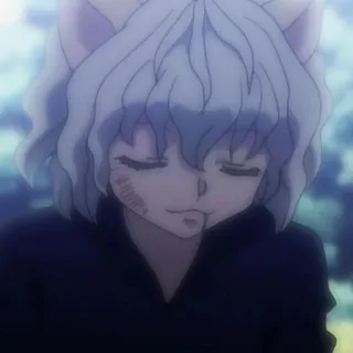 🧊 Neferpitou Hunter x Hunter anime, manga, cat, ant, villain, chimera telegram sticker