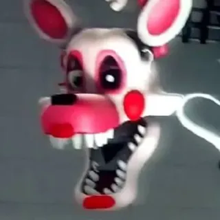 🌟 Mangle Five Nights at Freddy's animatronic, horror, animal, mangle, robot telegram sticker