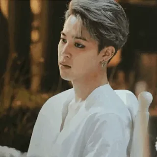 🕊 Jimin Jimin, BTS, K-pop, zanger, idool, persoon telegram sticker