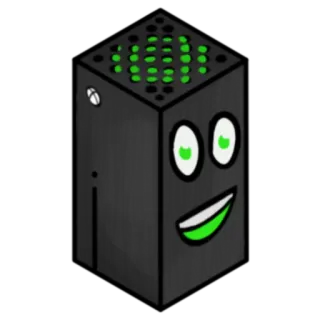 Xbox Serie X by @VinMsr telegram stickers