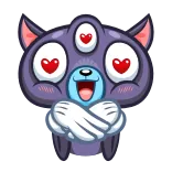 Psy Cat @TgEmojis telegram emojis 😍