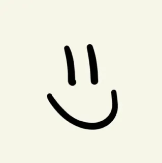 🙂 smiley, sederhana, senang telegram sticker