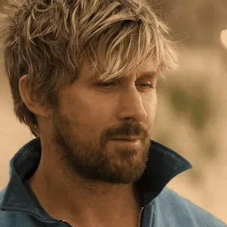 😏 Ryan Gosling người nổi tiếng, diễn viên, người, tóc vàng, chân dung telegram sticker