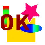 👌 OK โอเค, ข้อความ, ดาว telegram sticker