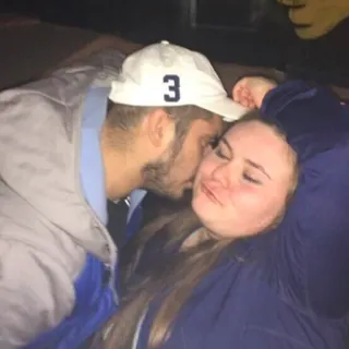 ❤️ coppia, affetto, romanticismo, bacio, relazione, amore, persone telegram sticker