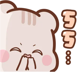 😈 ちち cute, bear, cartoon, animal, emoji, expression, japanese telegram sticker