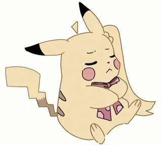 😒 Pikachu Pokemon whatsapp sticker