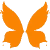ОРАНЖЕВЫЕ ЭМОДЗИ @TgEmodziBot telegram emojis 🦋