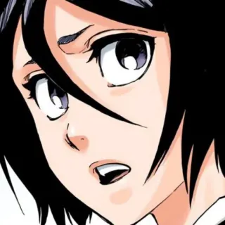 ⚔ Rukia Kuchiki Bleach Anime, Manga, Żniwiarz dusz, Shinigami, Dziewczyna telegram sticker