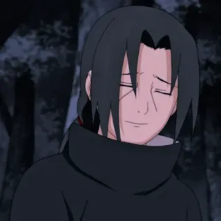 🎴 Itachi Naruto Anime, Naruto, Itachi, Manga, Personnage, Uchiha telegram sticker