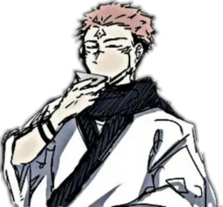 🤨 Ryomen Sukuna Jujutsu Kaisen Anime, Manga, Sukuna, Jujutsu Kaisen, Charakter, Kunst telegram sticker