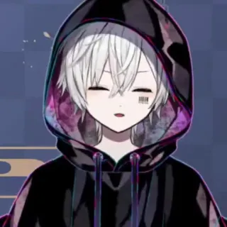 ☁️ Anime, Manga, Cartoon, Vtuber, Charakter, Digitale Kunst whatsapp sticker