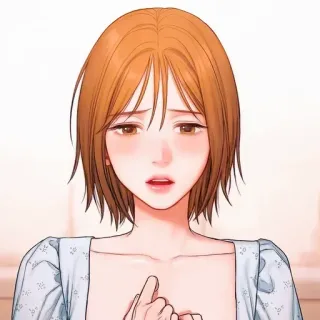 🥀 mujer, triste, anime, ilustración, retrato telegram sticker