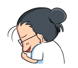 😌 卡通, 角色, 人物, 插画 telegram sticker