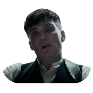 😮‍💨 Thomas Shelby Peaky Blinders man, actor, tv show, peaky blinders, thomas shelby telegram sticker
