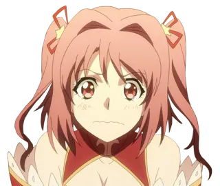 😢 Anime, Cartoon, Mädchen, Süß, Kawaii, Manga whatsapp sticker