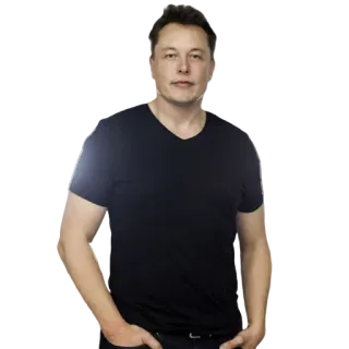 🧍‍♂ Elon Musk Empresário, Empreendedor, Celebridade, Elon Musk, Retrato telegram sticker