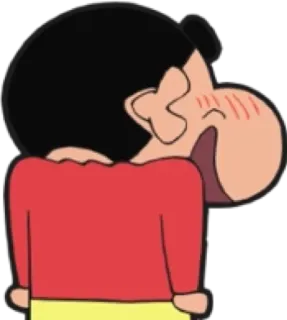 🤤 Shinchan Crayon Shin-chan Anime, Kartun, Lucu, Nakal, Ceria, Komedi whatsapp sticker