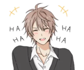 😂 HA
HA
HA
HA Anime, Manga, lächelnd, lachen, fröhlich, Cartoon whatsapp sticker