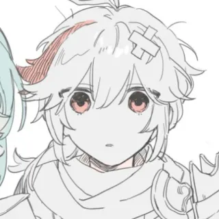 😯 Kaedehara Kazuha Genshin Impact Animé, Dessin animé, Sticker, Kaedehara Kazuha, Genshin Impact, Personnage telegram sticker