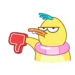 Gagik the Duck telegram stickers