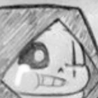 😢 Sans skeleton, undertale, videogame, character, cute, funny telegram sticker