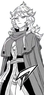 😒 Yuno Black Clover anime, manga, character, black clover, yuno whatsapp sticker