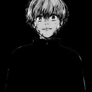 ☠️ Ken Kaneki Tokyo Ghoul Anime, Ghoul, Manga, Oscuro, Sangue whatsapp sticker