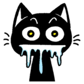 Kitty Black/by Kitty telegram stickers
