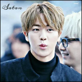 🐾 Satan 撒旦, kpop, 搞笑, 恶魔, 表情包, 名人, 冒犯 telegram sticker