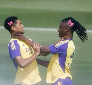💋 Jude Bellingham and Eduardo Camavinga Real Madrid CF telegram sticker