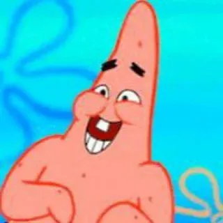 🍨 Patrick Star SpongeBob SquarePants Cartone animato, Spongebob, Patrick, Stella marina, Divertente telegram sticker