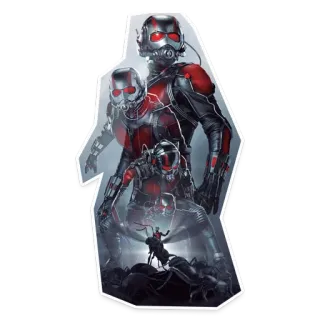 🐜 Ant-Man Ant-Man, Marvel, superbohater, komiks, film, science fiction, postać telegram sticker