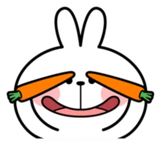 Spoiled Rabbit \Face2\ [@Stikeram] [SeRaMo.iR] telegram stickers