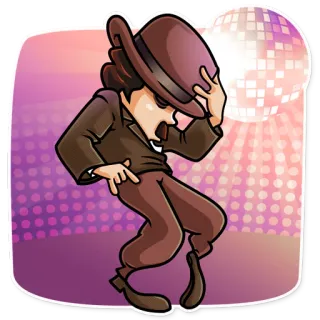 Charlie Chaplin whatsapp stickers