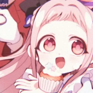 🐇 Anime, Mignon, Cupcake, Fille, Manga telegram sticker