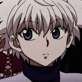 ⚽️ Killua Zoldyck Hunter x Hunter Аниме, Мультфильм, Персонаж, Киллуа, Золдик, Hunter x Hunter telegram sticker