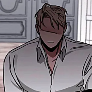 🍾 man, shirt, webtoon, art, character telegram sticker