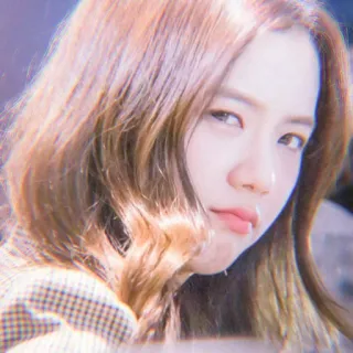 🍭 Jisoo Jisoo, K-Pop, Idol, Sängerin, Blackpink, Koreanisch, Promi telegram sticker