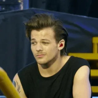 🥛 Louis Tomlinson chanteur, célébrité, pop star, musique telegram sticker