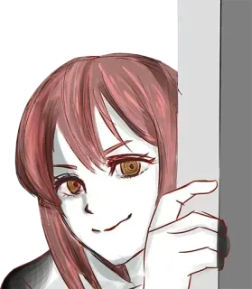 👀 Makima Chainsaw Man anime, manga, makima, chainsaw man telegram sticker
