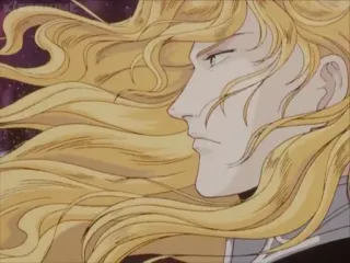 🦁 anime, character, man, blond hair, portrait telegram sticker