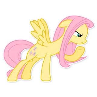 fluttershy whatsapp stickers