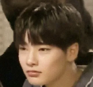 🌙 pessoa, rosto, retrato, kpop, asiático, meme, expressão telegram sticker